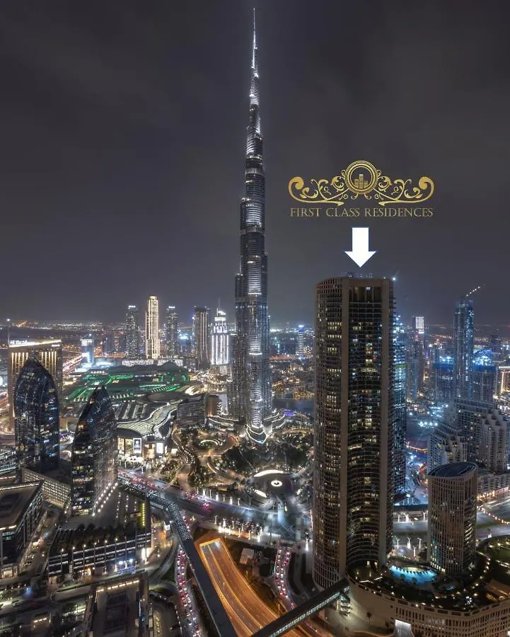 First Class 3Br With Full Burj Khalifa And Fountain View Dubai