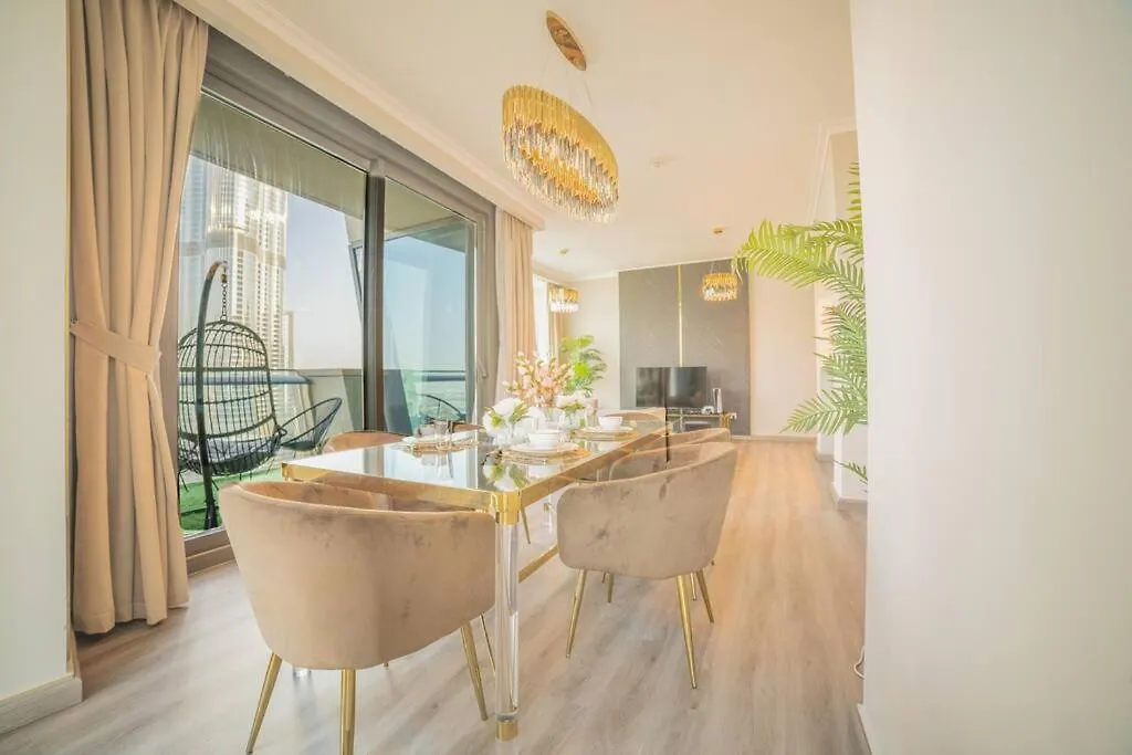 First Class 3Br With Full Burj Khalifa And Fountain View Dubai 0*,